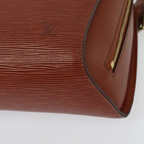 LOUIS VUITTON Epi Mabillon Backpack Brown M52233 LV Auth 127981 - Picture 4 of 16